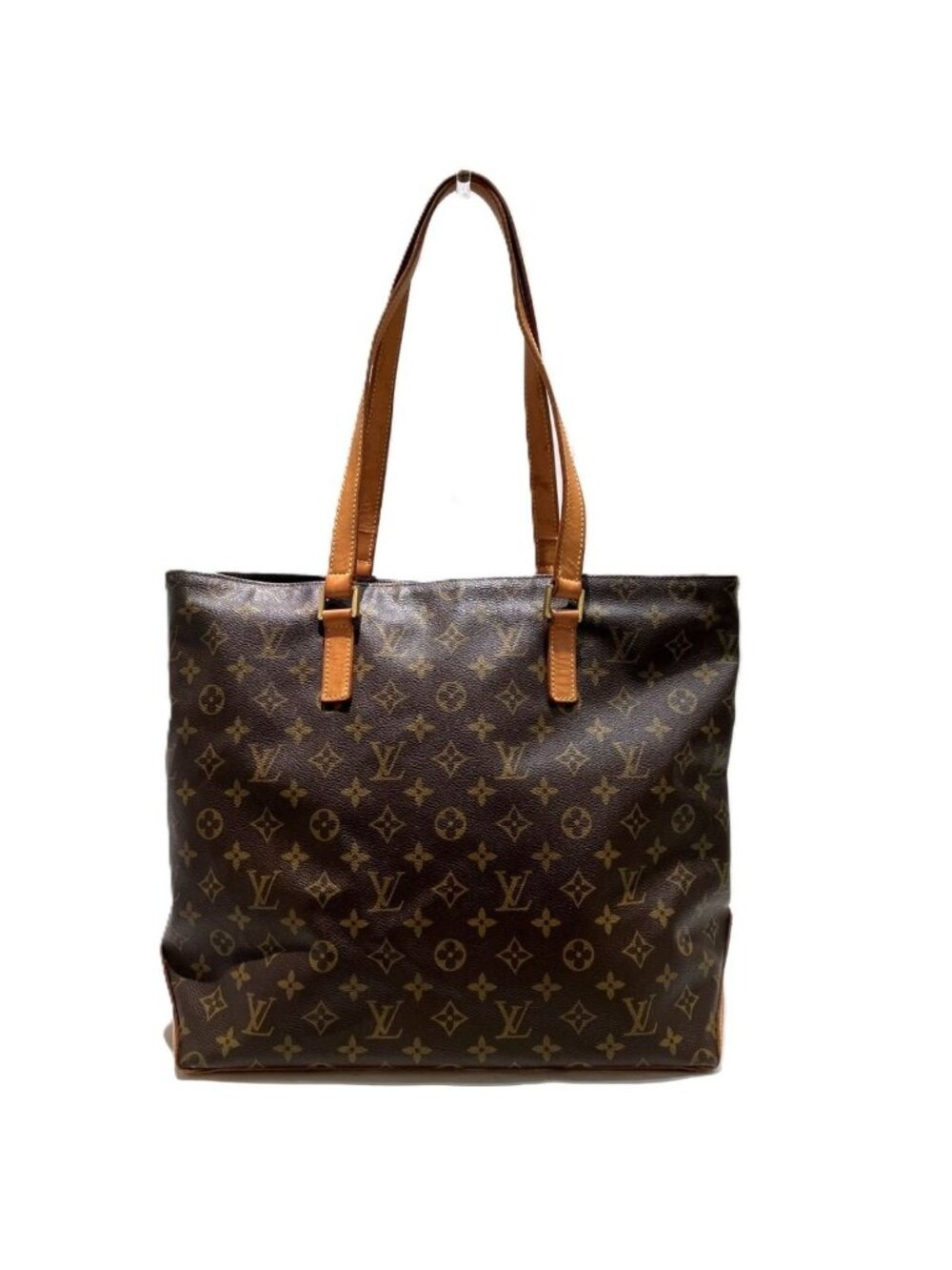 Louis Vuitton Cabas Mezzo Monogram Tote Bag Canvas